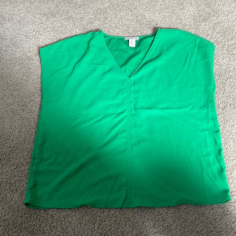 Green blouse
